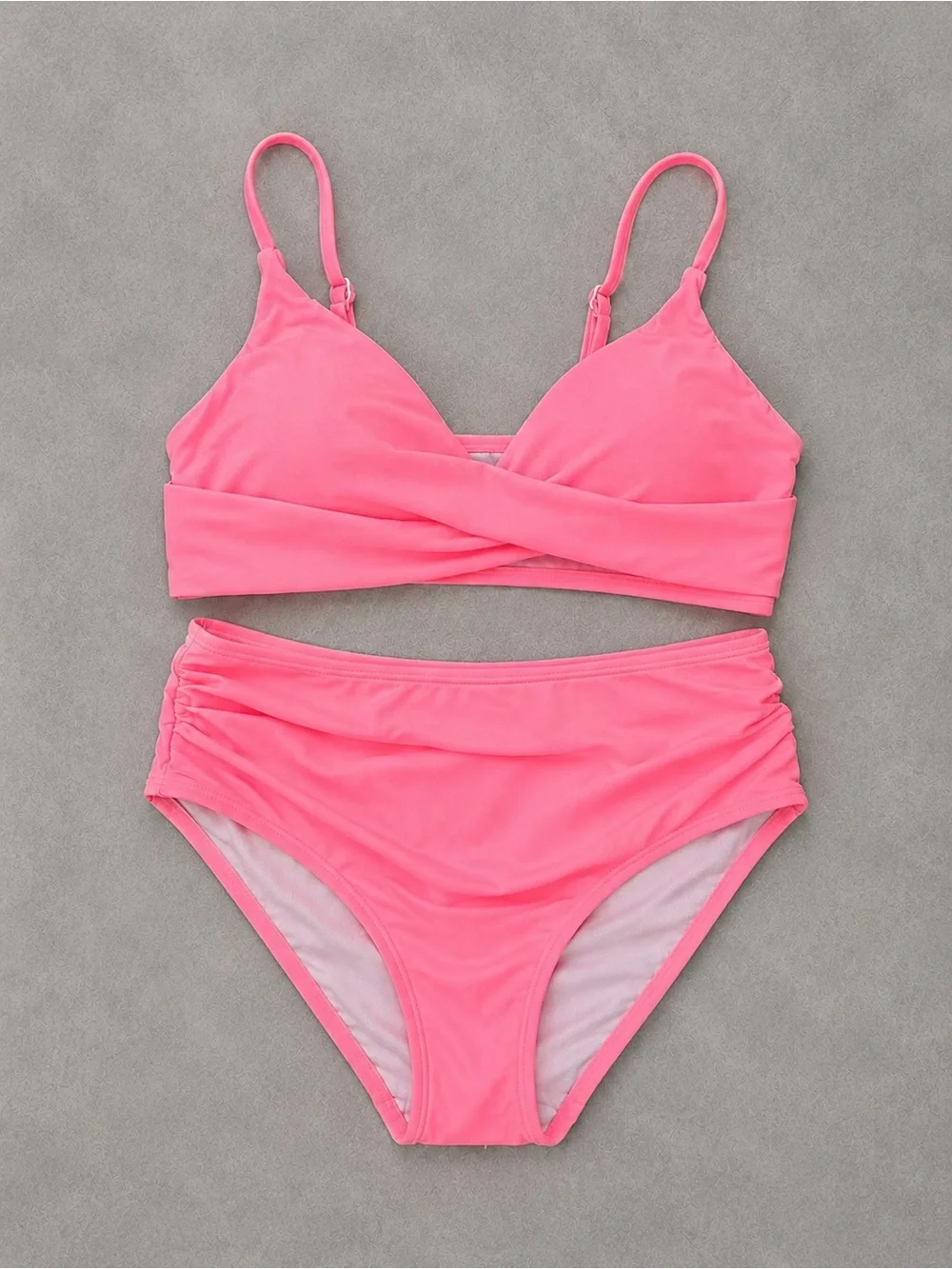 NWT - ZAFUL Womens High Waisted Bikini Set Two Piece Swimsuit - Size Medium